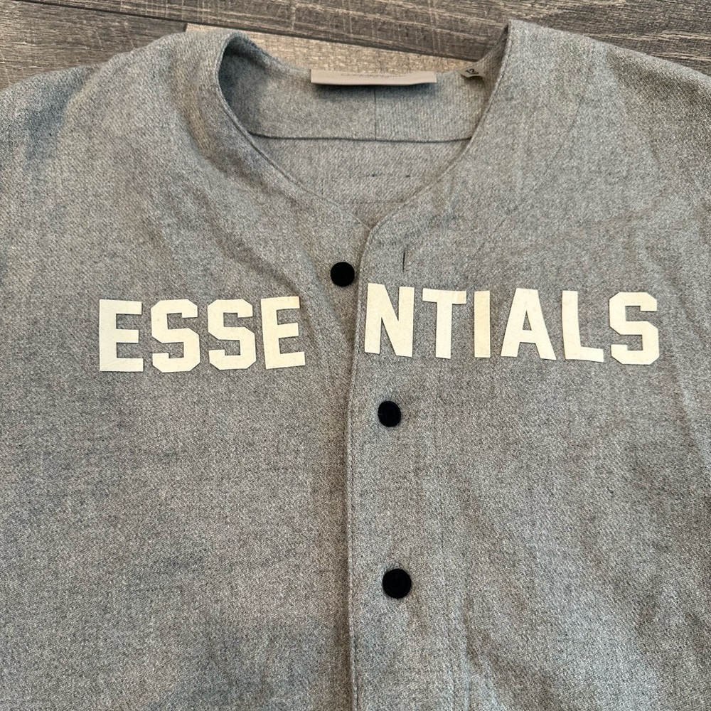 Essentials baseball jersey
